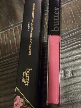 butter LONDON Plush Rush Lip Gloss in Flash Mob (NIB)